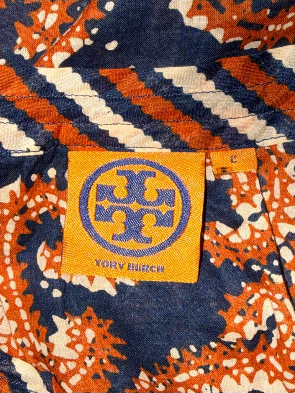 Tory Burch Gwenna Jacquard Ruffle Tunic